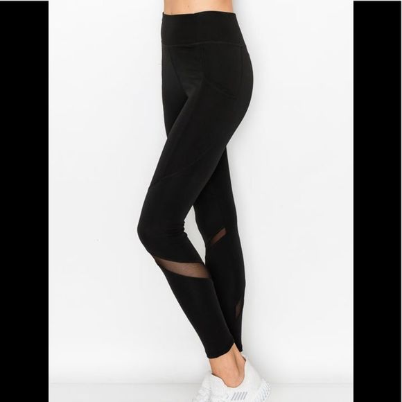 Calve Mesh Pocket Legging - Picture 3 of 8